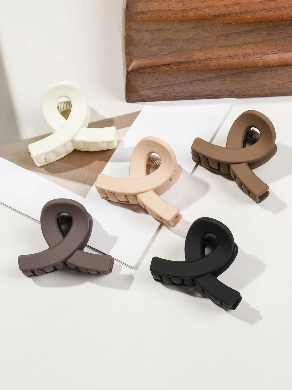 Small Flower Hair Claw Clips