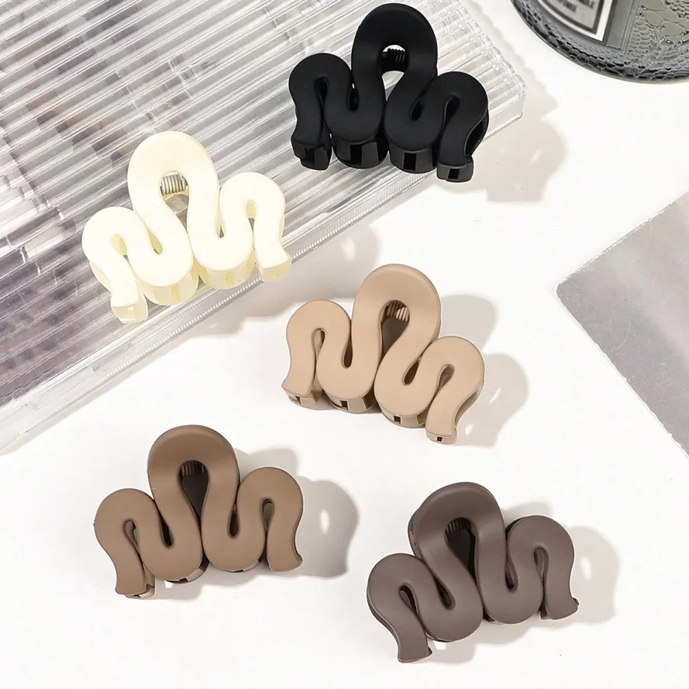 Small Flower Hair Claw Clips