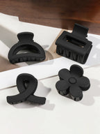Small Flower Hair Claw Clips