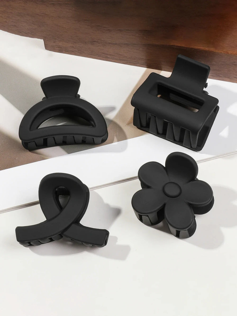 Small Flower Hair Claw Clips