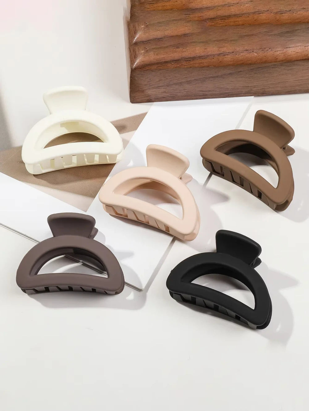 Small Flower Hair Claw Clips